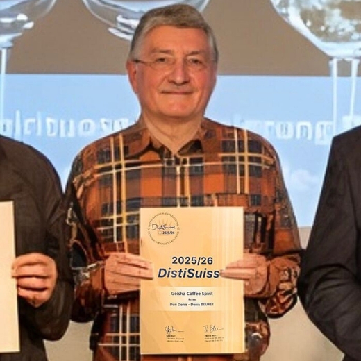 Denis Beuret Gold Medal at DistiSuisse National Spirits Awards