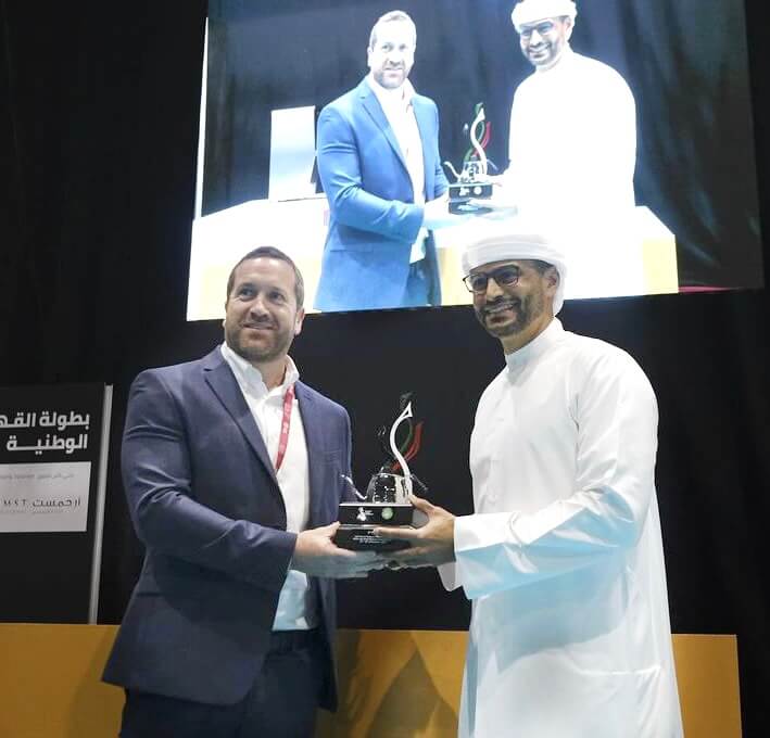 Ibrahim H. Al Mallouhi 2nd place at the UAE Brewers Cup