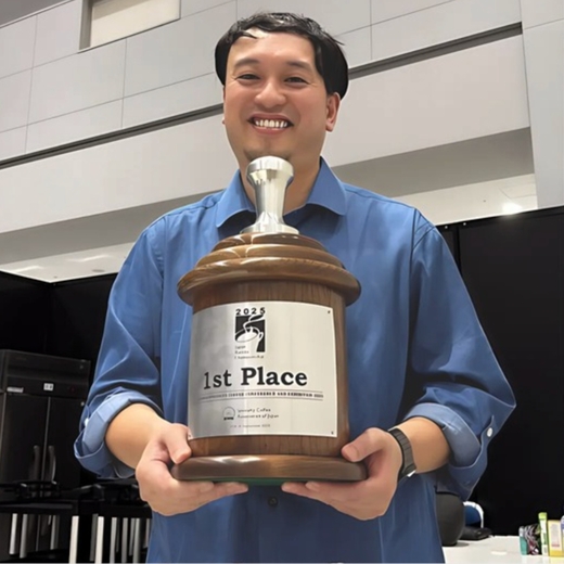Keisuke Honma 1st 1st Place at Japan Barista Championship